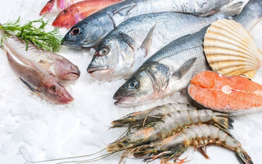 Frozen fish