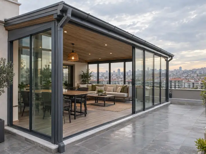 Camere de sticlă și grădini de iarnă